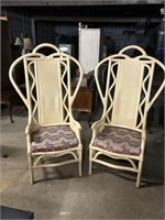 Pair of huge 59 inch tall chairs
