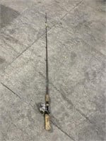 BASS PRO PUSH BUTTON REEL AND ROD