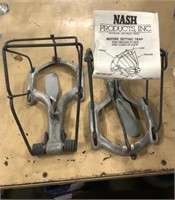 Pair of Nash mole traps