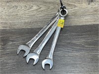 3pc HUSKY COMBO WRENCHES 17mm, 18mm, 19mm