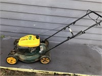 Non working but does turn over Yard man 22 inch c