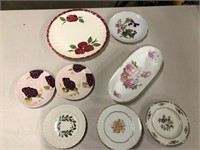 Large lot of dishes- bottom row has Wedgewood andd