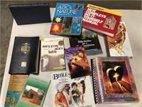 Lot of nature and religious books