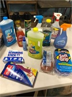 Large lot of cleaners and Wasp / ant killers
