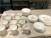 61 pieces Corelle by Corning dishes