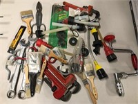Lot of nice tools - large wrenches and more