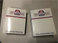 Great American Recipes- cooking cards