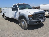 (DMV) 2008 Ford F-550 XL Super Duty Utility Truck