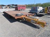 (DMV) 1977 Ferree M980S 8' X 14'3' Utility Trailer