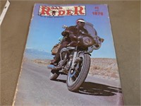 ROAD RIDER MAGAZINE APRIL 1976 ISSUE