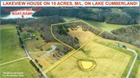 LAKEVIEW HOUSE ON 10 PRIVATE ACRES, M/L -