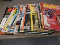 LOT-CUSTOM BIKE MAGAZINES-VINTAGE ISSUES