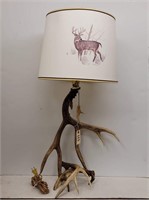 Antler Table Lamp, Excellent Condition
