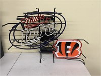 Miller Lite / Cincinnati Bengals Neon Sign