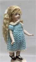 MINIATURE BISQUE DOLL REPRODUCTION