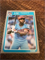 1985 Fleer Kirby Puckett Rookie
