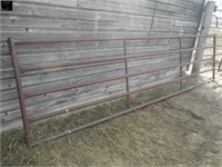 1 – 15.5' x 48" tall brown gate (hi Qual)