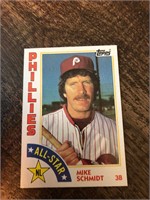 1984 Topps Mike Schmidt All Star