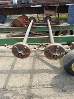 2 trailer  Axles