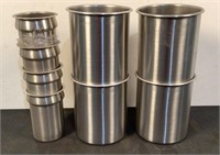 (8) Stainless Steel Food Storage Bowls