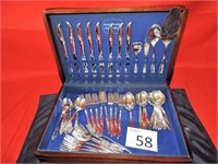 1847 Rogers Bros. Silver Plated Flatware Set