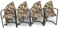 4 Cal-Style Milo Baughman unusual chairs