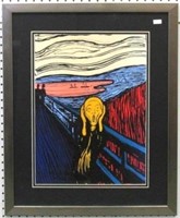 The Scream giclee by Andy Warhol