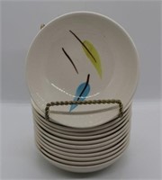 12 Vintage 5 1/4" bowls