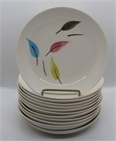 12 Vintage 8 1/4" round bowls