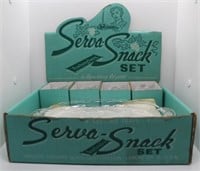 Anchor Hocking Serva-Snack Set in original box
