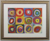 Circles & Squares Giclee by Wassily Kandinsky