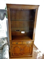 Thomasville Lit China Open Front Cabinet