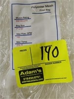 2 BOXES POLYESTER MESH FILTER BAGS