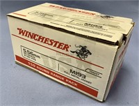 150 round box of 5.56 NATO M193 FMJ cartridges*WE