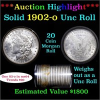 ***Auction Highlight*** Full solid date 1902-o Unc
