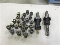 CAT40 Tool Holders w/ Collets
