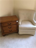 Easy Chair & Night Stand