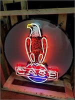 New/Unused 36" Case Eagle Neon Sign