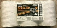 Krew 200 Shop Towels Center Flow White - 3/Case