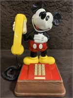 Vintage Mickey Mouse Landline Push Button Phone