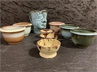 Frankoma Bowls & Pitcher Mug & Mini Pottery