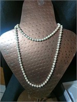Pearl Necklace 14K Gold Clasp