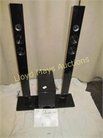 LG Home Theater Tower Speakers & Sub Woofer