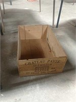 Chateau Pavie Wooden Box