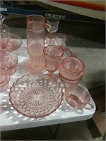 Group Pink Depression & Vintage Glassware