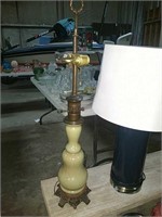 Green Pottery Table Lamp