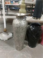 Large Metal Vase