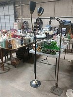 Retro Adjustable Armed Floor Lamp