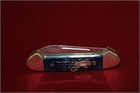 Case XX 62132 Blue Handle Pocket Knife
