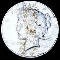 1927-S Silver Peace Dollar LIGHTLY CIRCULATEED
